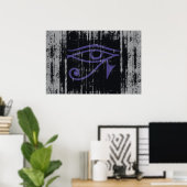 POSTER DRAPEAU DE FIERTE GOTH (Bureau à domicile)