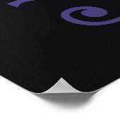 POSTER DRAPEAU DE FIERTE GOTH (Coin)