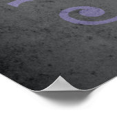POSTER DRAPEAU DE FIERTE GOTH (Coin)