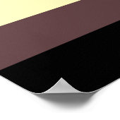 Poster Drapeau de fierté grasse (Coin)