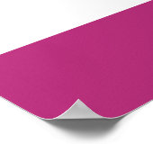 Poster Drapeau de fierté gynéphile (Coin)