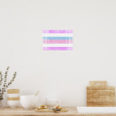 Poster Drapeau de fierté intersexe (Cuisine)