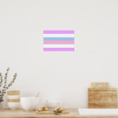 Poster Drapeau de fierté intersexe (Cuisine)