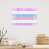 Poster Drapeau de fierté intersexe (Cuisine)