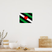 Poster Drapeau de fierté Leather Boi (Cuisine)