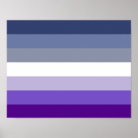 Poster Drapeau de fierté lesbienne Butch (Devant)