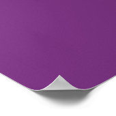 Poster Drapeau de fierté lesbienne Hache violette (Coin)