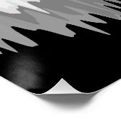 Poster Drapeau de Fierté Libramasculin Bohème Funky Ondul (Coin)