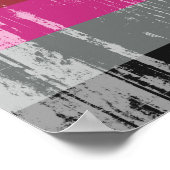POSTER DRAPEAU DE FIERTE MUSCLE (Coin)