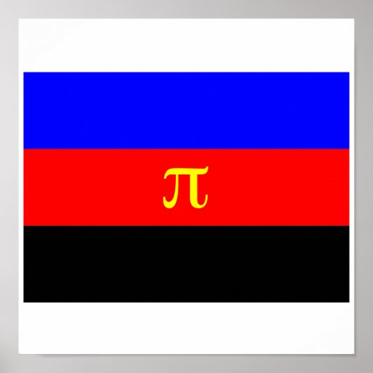 POSTER DRAPEAU DE FIERTE POLYAMOUR OFFICIEL (Devant)