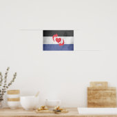 POSTER DRAPEAU DE FIERTE SWITCH (Cuisine)