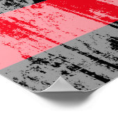POSTER DRAPEAU DE FIST PRIDE (Coin)