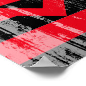 POSTER DRAPEAU DE FIST PRIDE (Coin)