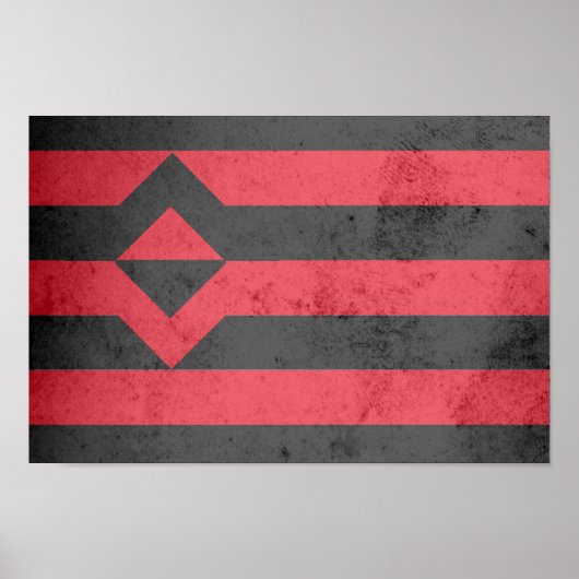 POSTER DRAPEAU DE FIST PRIDE (Devant)