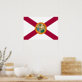 Poster Drapeau de Floride (Cuisine)
