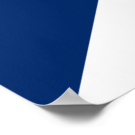 Poster Drapeau de Fort Wayne, Indiana, États-Unis (Coin)