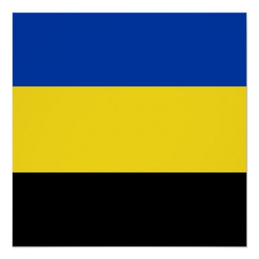 Poster Drapeau de Gelderland (Devant)