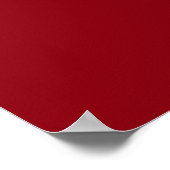 Poster Drapeau de Géorgie (Coin)