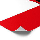 Poster Drapeau de Gibraltar (Coin)