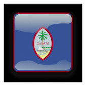 Poster Drapeau de Guam (Devant)