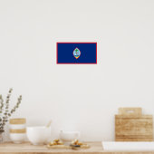 Poster Drapeau de Guam (Cuisine)