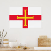 Poster Drapeau de Guernesey (Cuisine)