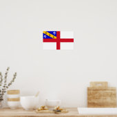 Poster Drapeau de Herm (Cuisine)
