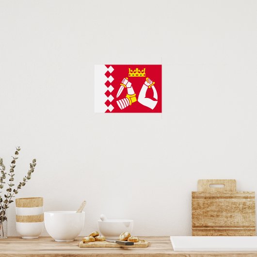 Poster Drapeau de Karelia Nord (Cuisine)