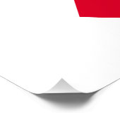Poster Drapeau de la Carélie du Nord (Coin)