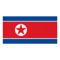 Drapeau de la Corée du Nord