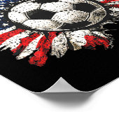 Poster Drapeau de la Coupe 2026 Soccer Pride Fun Famille  (Coin)