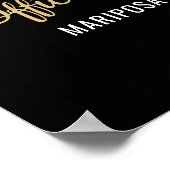 Poster Drapeau de la fête des agents correctionnels (Coin)