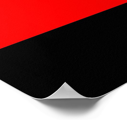 Poster Drapeau de la Fierté polyamérale (Coin)