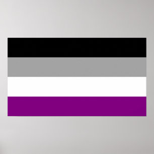 Poster Drapeau de la fierté sexuelle