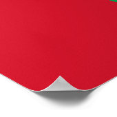 Poster drapeau de la Guinée-Bissau (Coin)