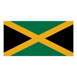 Poster Drapeau de la Jamaïque