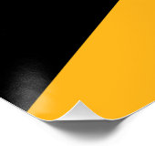 Poster Drapeau de la Jamaïque (Coin)