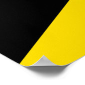 Poster Drapeau de la Jamaïque (Coin)