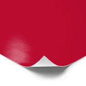 Poster Drapeau de la Norvège (Coin)