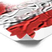 Poster Drapeau de la Paix (Coin)