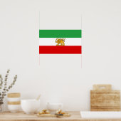 Poster Drapeau de la Perse / Iran (1964-190) - ♥ 80000000 (Cuisine)