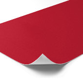 Poster Drapeau de la Polynésie française (Coin)