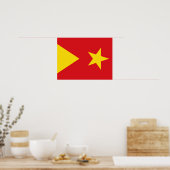 Poster Drapeau de la région de Tigray (Cuisine)