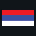 Poster Drapeau de la Republika Srpska<br><div class="desc">Drapeau patriotique de la Republika Srpska</div>