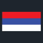 Poster Drapeau de la Republika Srpska<br><div class="desc">Drapeau patriotique de la Republika Srpska</div>