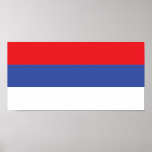 Poster Drapeau de la Republika Srpska (Devant)