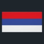 Poster Drapeau de la Republika Srpska<br><div class="desc">Drapeau patriotique de la Republika Srpska</div>