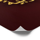 Poster Drapeau de la République arabe d'Égypte (Coin)