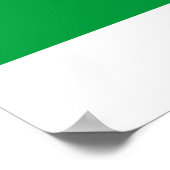 Poster Drapeau de la République de Komi (Coin)