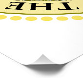 Poster drapeau de la république de l'Amérique du phoque d (Coin)